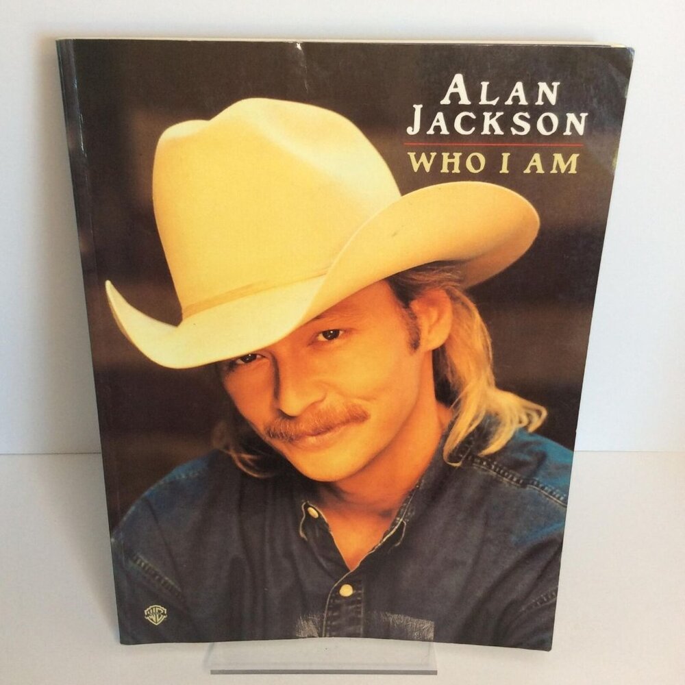 Alan Jackson Who Am I Piano Vocal Chords Music Book Country Music